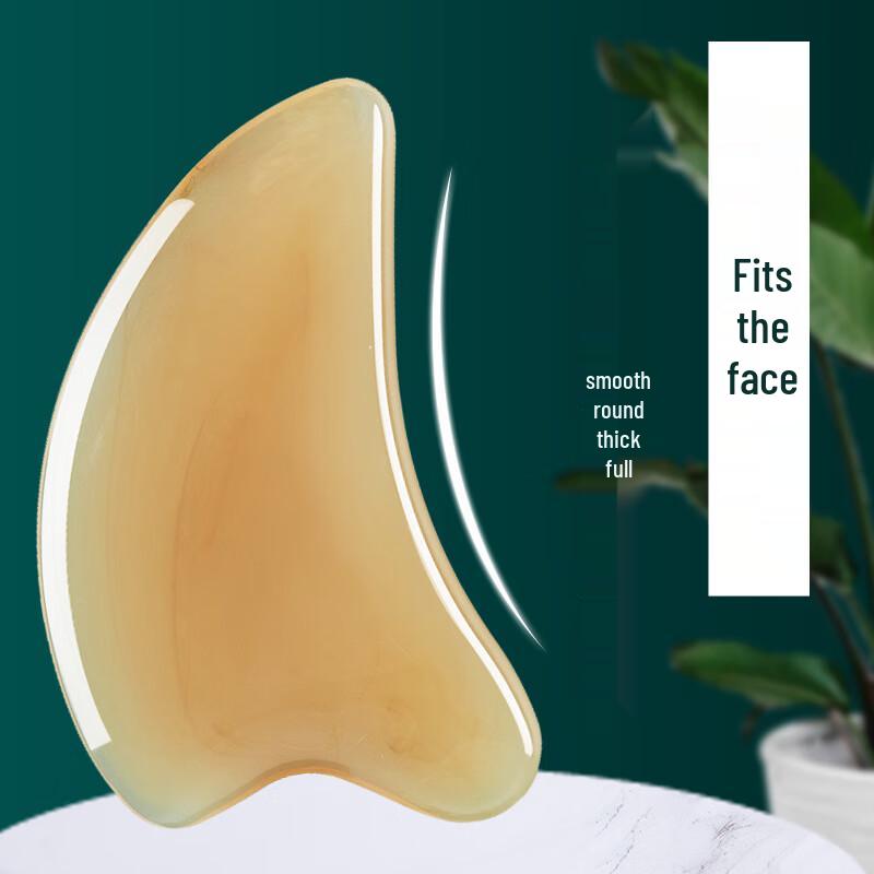 Набор Гуа Ша и меридианной палочки из имитации рога быка