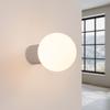 Halo taupe wall lamp IP44