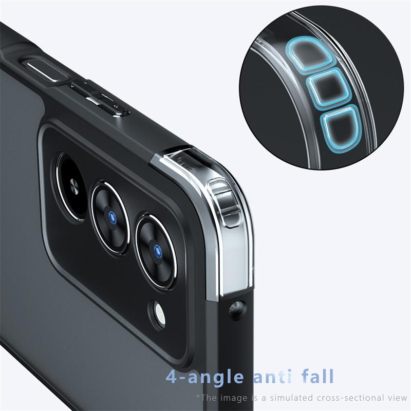 Для Xiaomi Redmi 15 Чехол Xiaomi Redmi 15 Накладка Бампер Роскошный Матовый ПК + ТПУ Ударопрочный Силиконовый Защитный Чехол Xiaomi Redmi 15