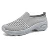 Women's Shoes Casual Shoes New Flying Woven Shoes Women's Breathable Mesh Mother Shoes Soft Sole Simple Single Shoes