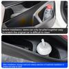 Для BMW X3 G01 2025 4 шт. Автомобильный ящик для хранения сбоку передней двери TPE Органайзер-лоток для передней двери Автоаксессуары для интерьера