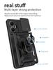 Slide Camera Armor Case For Xiaomi Poco F7 Pro F 7 Ultra M7 Plus 5G PocoF7 M 7 4G Protector Cover Ring Stand Holder Fundas Coque