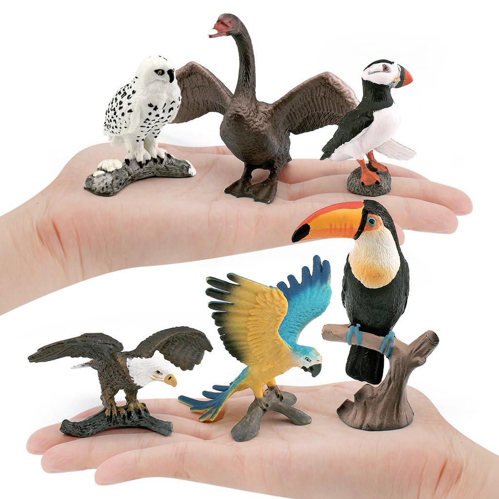 Модель Птицы Реалистичная Белая Сова Пластиковая Фигурка Для Домашнего Декора Коллекция Подарок