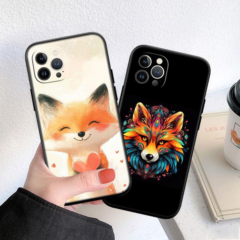 BF60 Fox забавный Арт Чехол для телефона для Samsung Galaxy M06 M15 M16 M35 M55 M56 A36 A42 A50 A50S A51 A52 A32 A33 A05 A05S A06 A16 A20