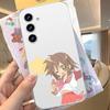 Кавайная Аниме L-Lucky Star HD Прозрачный Чехол Для Телефона Для Samsung Galaxy A52,A12,A51,S24,S23,S22ULTRA,S21 Edge,S20LITE,Plus,