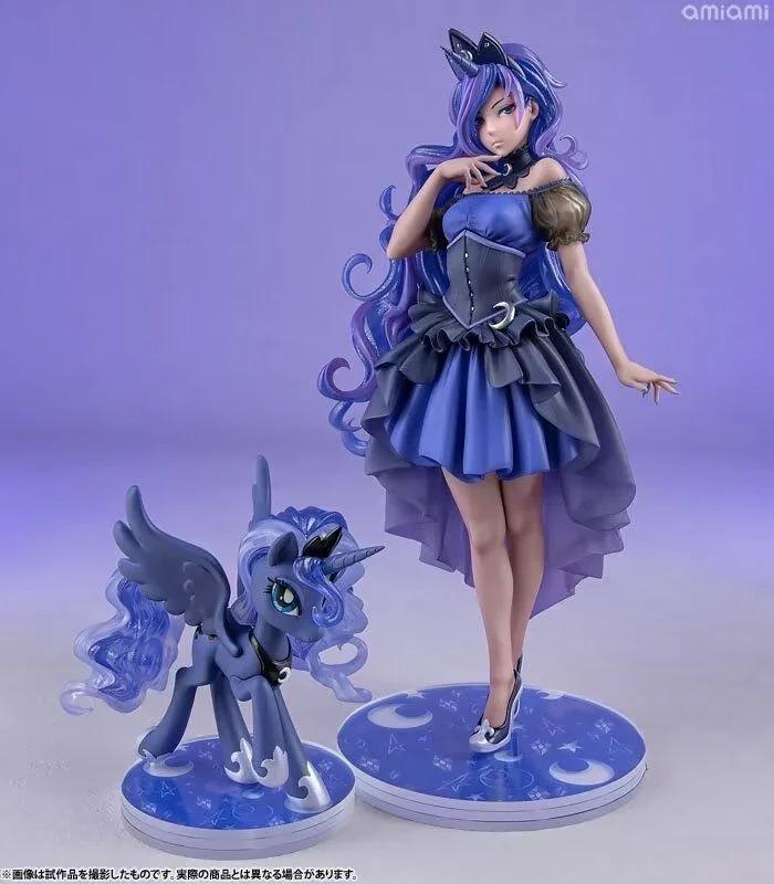 My Little Pony Anime Figure Princess Cadance Applejack Fluttershy Mikuo Statue Rainbow Dash Bishoujo Rarity Figurine Doll Gift