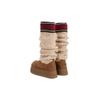 UGG Классический свитер Letter Tall Chestnut женские кроссовки коричневые 1144044-CHE