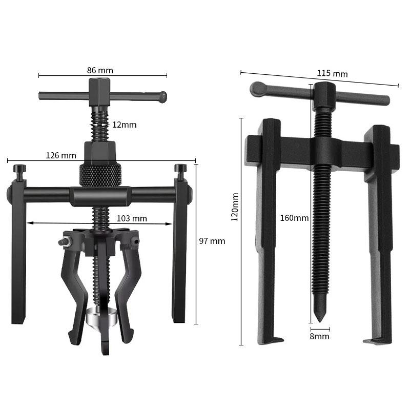 3 Jaws Puller Car Repair Disassembly Tool Labor-saving Separation Bearing Remover Tools Car Bearing Puller Disassembly