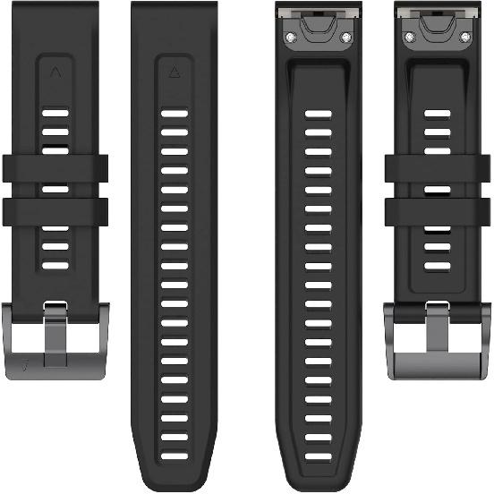 REYDA Силиконовый ремешок, совместимый с Garmin Fenix 8 43 мм, 20 мм ремешок для часов с быстрой фиксацией, мягкий дышащий силиконовый браслет, спортивный браслет, сменный ремешок