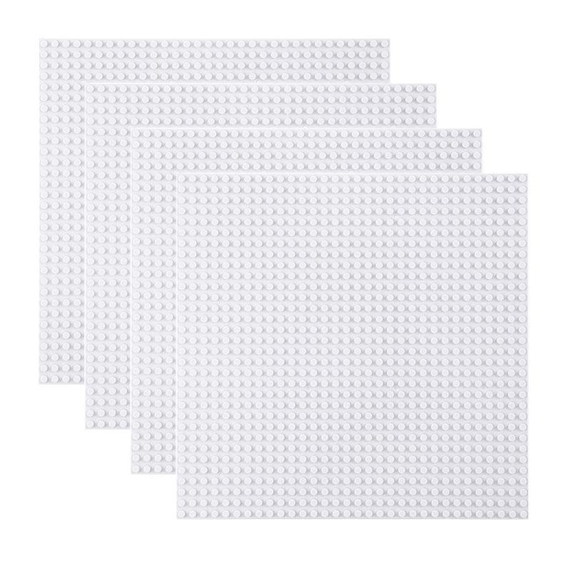 4 шт. Базовых пластины 32x32 Точек Классические BasePlates Блоки Пластиковые Строительные Кирпичики Сборка Совместимый Бренд MOC Friends City