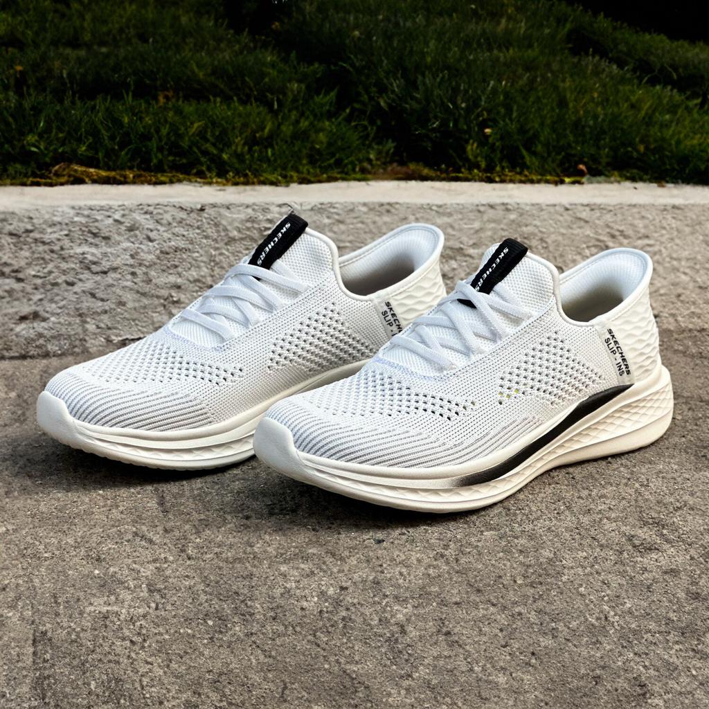 Кроссовки Skechers Slip-ins RF: Слейд Квинто белый