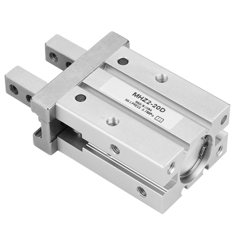 20mm Bore Parallel Style Air Gripper Pneumatic Cylinder MHZ2 20D