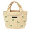 Nakajima Corporation Pickles Embroidered Quilted Mini Tote Bag 188281-23