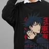 Jujutsu Kaisen Sweatshirt Megumi Fushiguro Sweater JJK Anime Pullover Sukuna