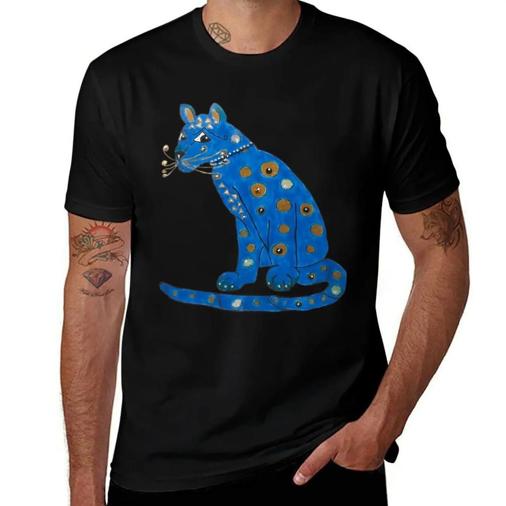 Blu Cat Mamma Mia TShirt custom shirt summer clothes plus size clothes anime mens designer t shirt 2025 new model