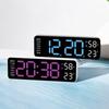 Temperature Electronic Wall Clock Wall-mounted Display Table Clock Digital LED Clocks for Bedroom