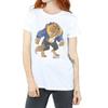 Beauty And The Beast Womens/Ladies Classic Cotton Boyfriend T-Shirt