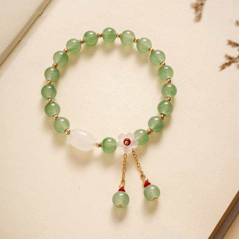 10 мм керамические украшения конфетного цвета полный браслет из бусин эластичный браслет в старинном стиле