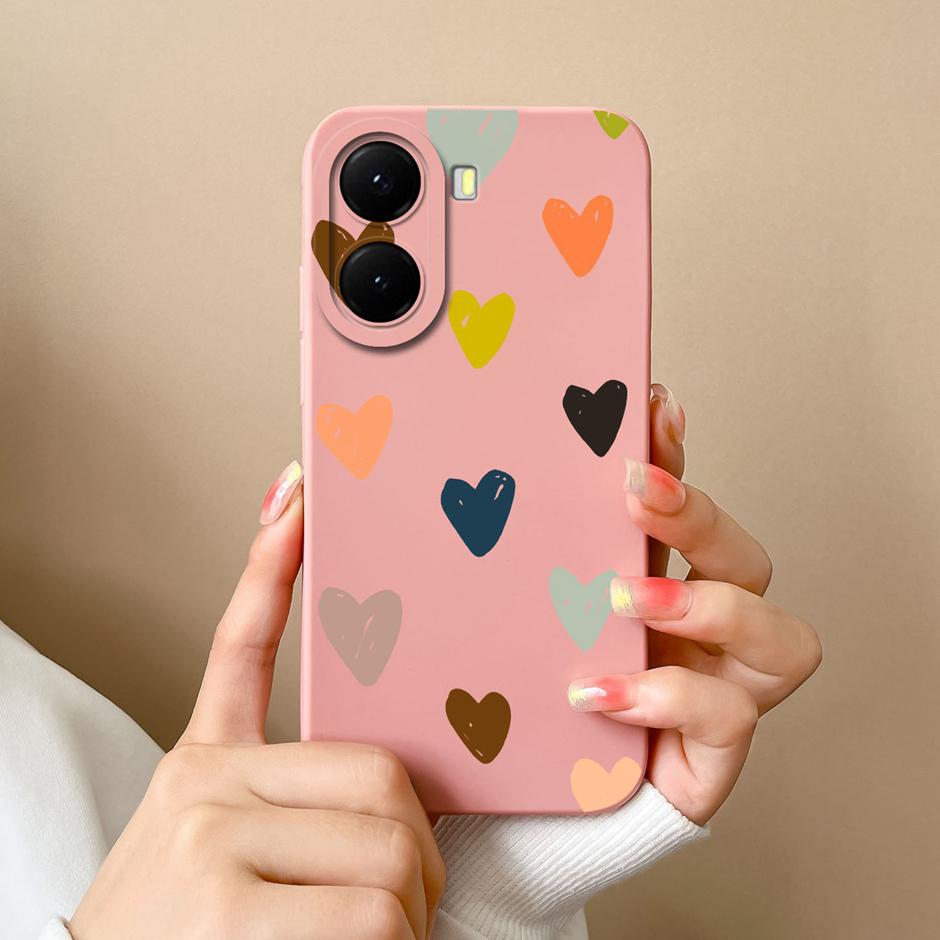 Для Xiaomi Poco X7 X7 Pro Чехол Масляная живопись Цветок Легкий Эстетичный Антизагрязняющий Защитный Для PocoX7Pro poco x7 pro Capinha