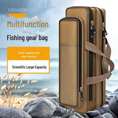 Компактная сумка для удочек - 40-80 см, однослойная/двухслойная, для приманок и снастей