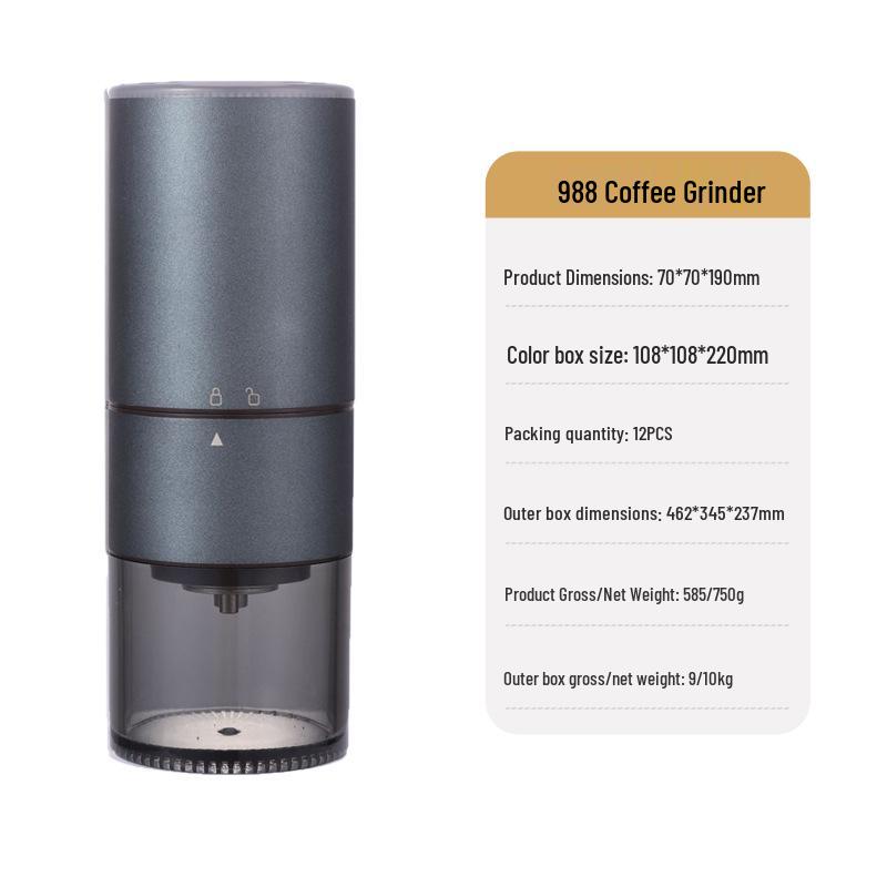 Портативная электрическая кофемолка