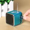 Портативная цифровая Bluetooth-колонка TD-V26, мини-радиоприемник FM, ЖК-дисплей, стереодинамик, поддержка карт SD/TF