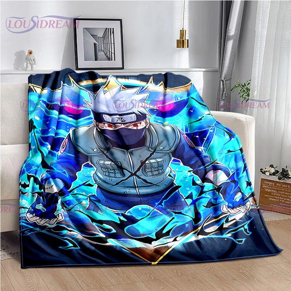 Креативное одеяло с принтом аниме N-Наруто, мягкое качественное покрывало для дивана-кровати, волосатое одеяло, фланелевое одеяло, покрывала, подарочные одеяла