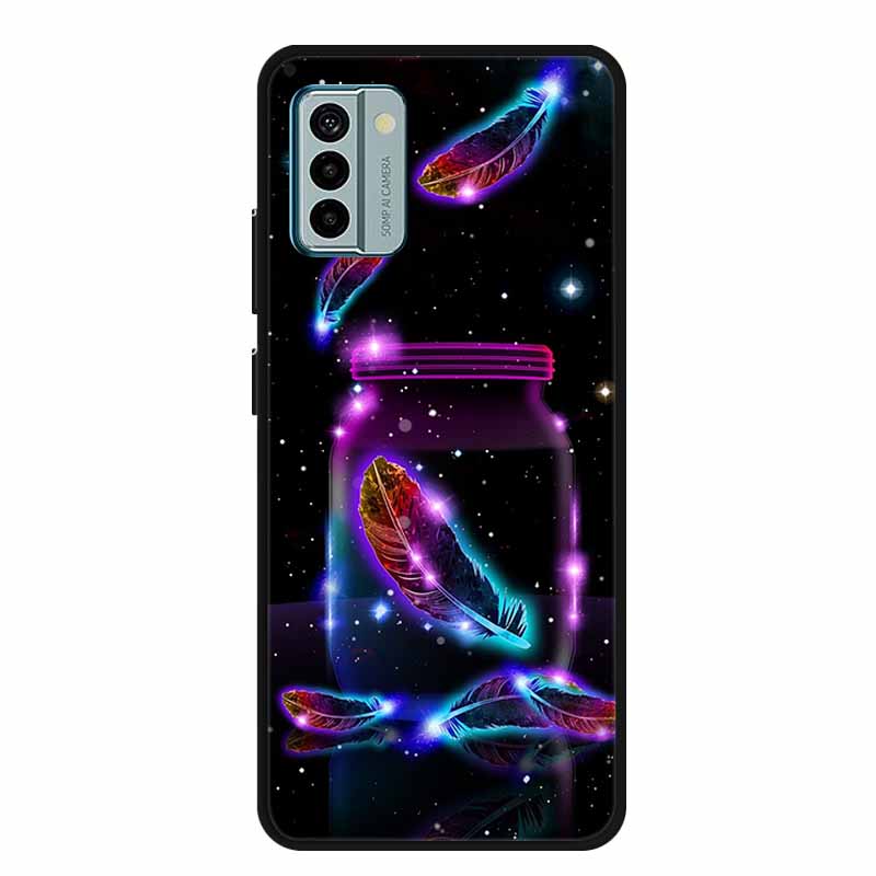 Для Nokia G22 Чехол G 22 Чехол для телефона Черный Силикон Мягкая задняя крышка Чехол для телефона Nokia G22 6.5" Coque Для NokiaG22 Funda