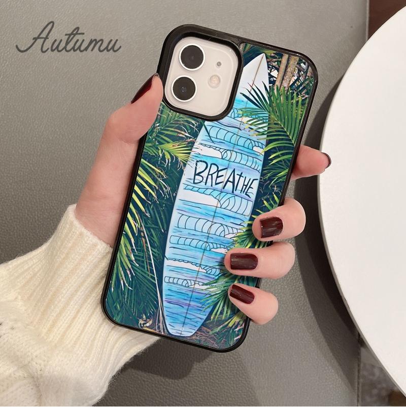 Чехол для телефона Surfing Hawaii Paradise для iPhone 11 12 13 14 Pro Max mini XR XS SE 2020 7 8 Plus Samsung Galaxy S21 S22