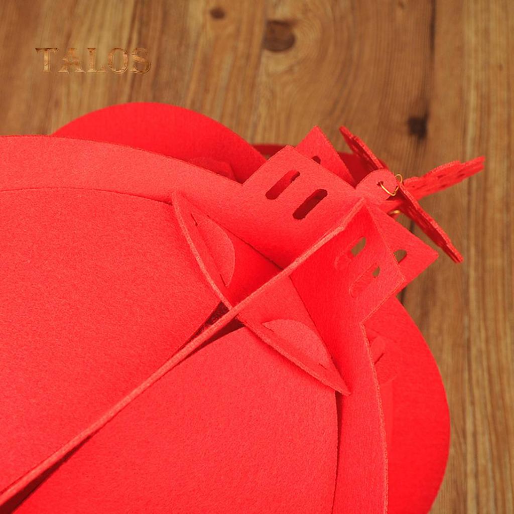 Happy New Year Chinese Red Lucky Lantern Hanging Spring Festival Home Decoration