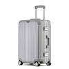 Алюминиево-магниевый чемодан-тележка на универсальных колесах, 24" ручная кладь для студенческих поездок и мужских деловых поездок, с кодовым замком.