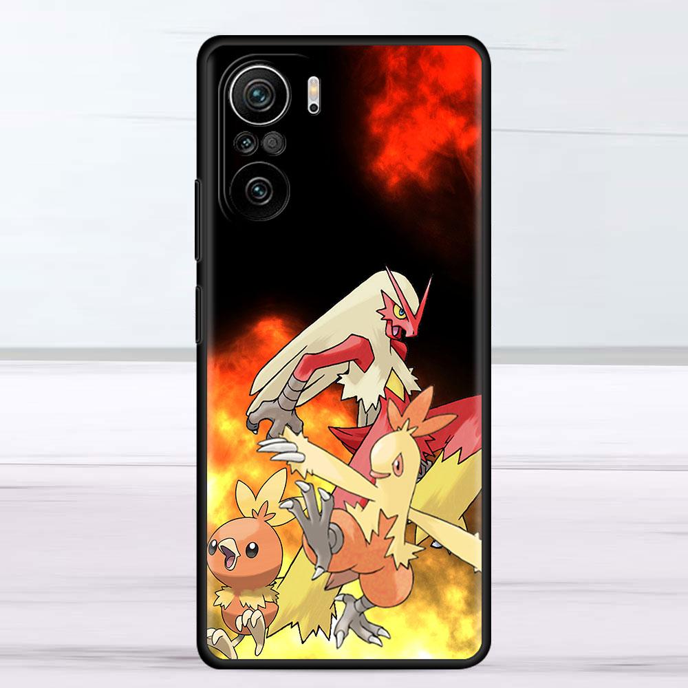 Чехол с милым изображением Покемона Пикачу для Xiaomi Redmi Note 111 9S 10 9 8 7 9A 9C 9i K40 8T 10C 9T K50, силиконовый чехол для телефона