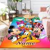 Custom 1Pc Mickey Mouse Artwork Rug Office Carpet Indoor Outdoor Entrance Doormat Nonslip Soft And Comfortable Living Room D916130