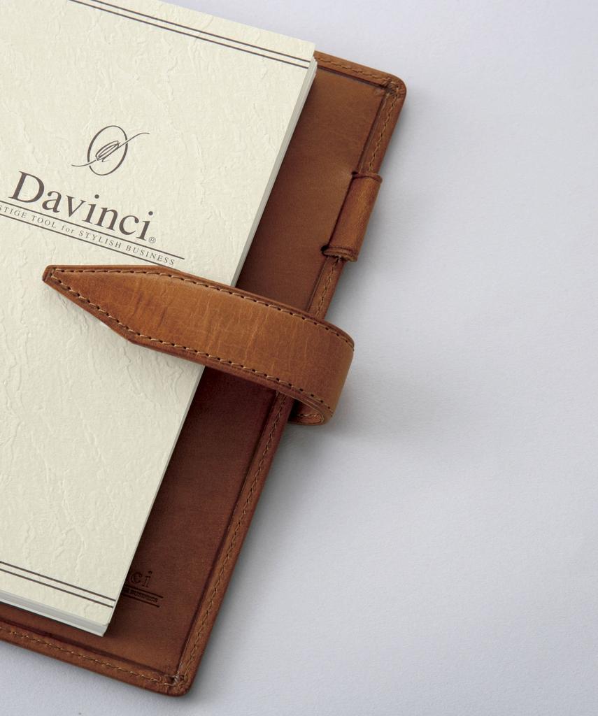 Raymay Fujii System Notebook Da Vinci Loloma Classic Bible Brown DB3011C