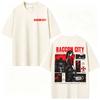 Resident Evil Requiem Raccoon City Claire Merch T Shirt Men Women Vintage Top Hip Hop Streetwear Oversized T-shirt Style Short Sleeve Tee Shirt