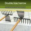 Yousheng 2-в-1 грабли для прополки садовая мотыга и грабли мотыга для прополки садовая мотыга для рыхления почвы ландшафтный дизайн