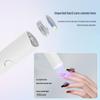 Портативная мини светодиодная лампа для ногтей - Быстросохнущая, Перезаряжаемая, Ручная машина для светотерапии