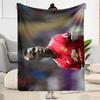 Man United's Paul Pogba Blanket Durable Comfort Perfect for Picnics Bed Office Four Seasons Multipurpose Stylish Decor