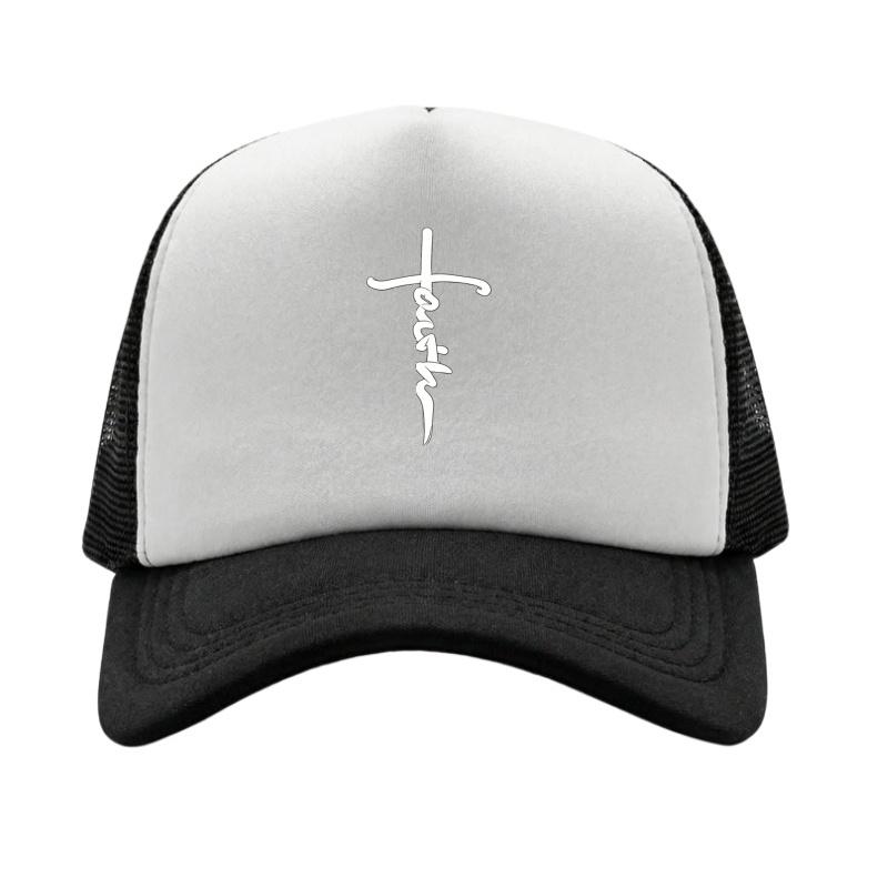Регулируемая бейсболка с принтом креста, классическая snapback, папина кепка, дышащая кепка с сеткой, кепка для гольфа, рыбалки, активного отдыха, от солнца
