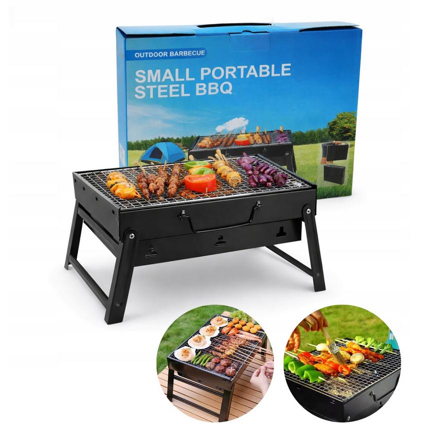 Tourist charcoal grill, garden, suitcase, portable, foldable, BBQ