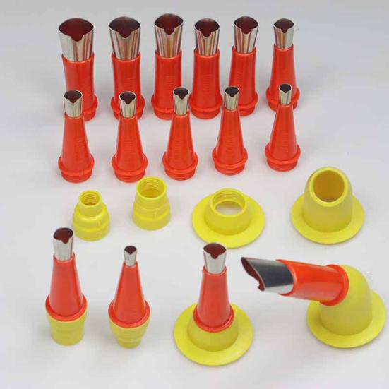 Универсальный набор для герметизации. Прочный набор насадок из нержавеющей стали со встроенными резиновыми инструментами. Нержавеющий, устойчивый к коррозии, универсальный набор насадок для герметизации.