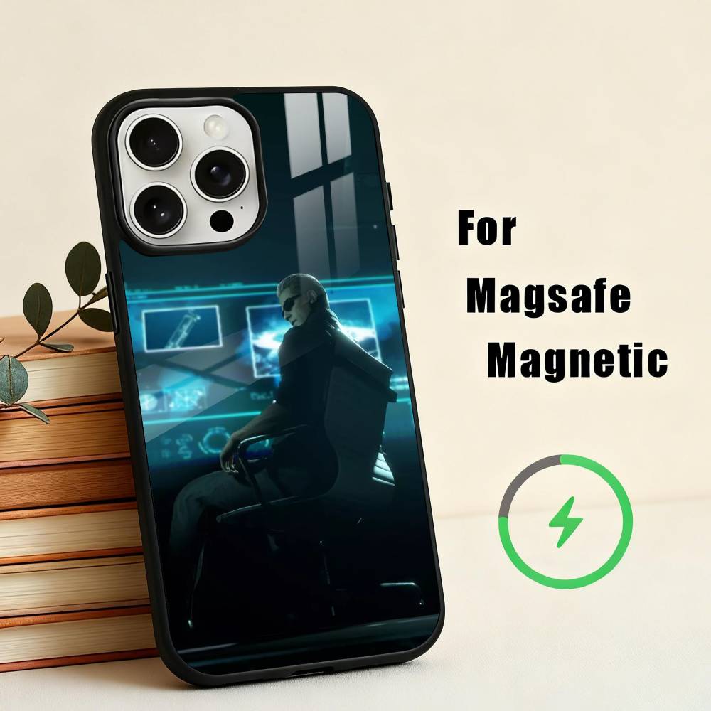R-Resident E-EvilR-Requiem-M RERGanmePhone Case For iPhone 17,16,15,14,13,12,Plus,Pro,Max for Magsafe Magnetic Wireless Charging