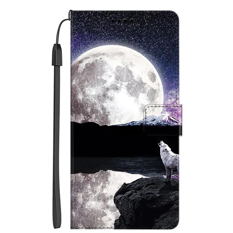 Чехол-книжка с магнитом из кожи для Motorola Edge 60 Pro, кошелек-книжка с откидной крышкой для Moto Edge 50 Neo S50 G05 G24 Power, Чехол для телефона Funda