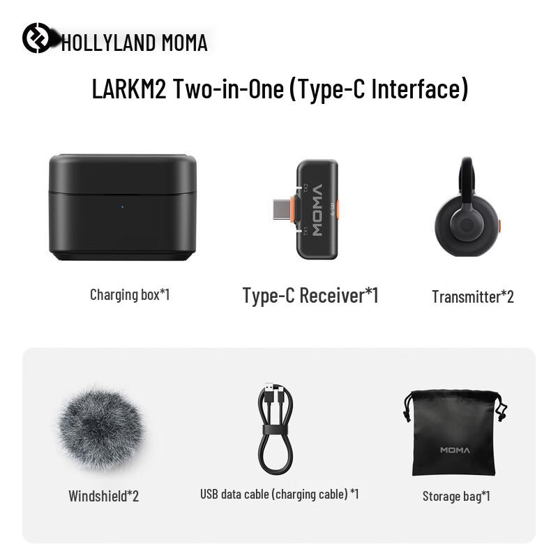 MOMA Lark M2 Беспроводной петличный микрофон