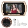 4.5-дюймовый видеоглазок дверного звонка TFT LCD экран ночного видения 170 градусов угол движения PIR