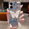 For Redmi Turbo 5 Max 5G Case Luxury Fashion Butterfly Flowers Soft Clear Silicone TPU Phone Cases Redmi Turbo 5 5Max Back Cover