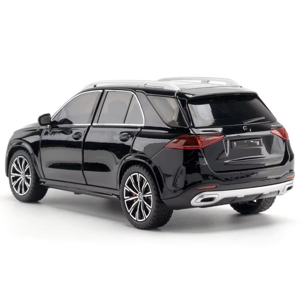 1:24 Maybach S680 Gle350 Игрушки Машинки Литой Сплав Модель Звук Свет Откат Открывающиеся Двери Переднее Колесо Рулевое Управление Транспортные Средства Детский Подарок