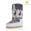 2025 Winter Space Boots Talent Moon Boots Women's Bright Boots High Snow Shoes Customized Snow Anti-skid