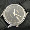 ВИНТАЖНЫЕ АВТОМАТИЧЕСКИЕ ЧАСЫ SEIKO 7019A ЯПОНИЯ МУЖСКИЕ ЧАСЫ С ЧЕРНЫМ ЦИФЕРБЛАТОМ a500084-2 R151a-a500084
