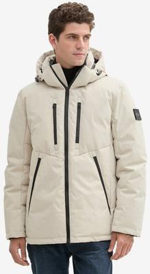 Зимняя куртка Tom Tailor Funktionsjacke Kapuze offwhite